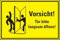 Dreifke® Hinweisschild Vorsicht!Tür bitte langsam öffnen!KRO, ökologische Folie, 300x200mm