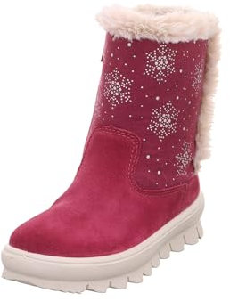 Superfit Mädchen FLAVIA warm gefütterte Sympatex Stiefel, ROT 5000