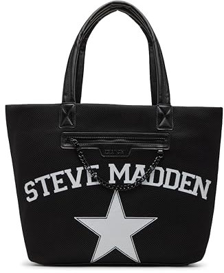 Steve Madden Damen Tote Tonya-M Nylon-Tragetasche, Schwarz