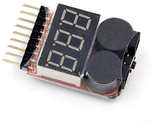 Bequemer Betrieb, zuverlässige Überwachung für Lipo, Li-Ion, LiMn, Li Fe Batterien (1 Stück)