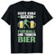 Echte Kerle gucken Fußball Fußball Bier T-Shirt