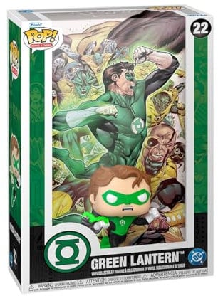 Funko Pop! Comic Cover DC – Green Lantern - Grüne Leuchte - DC Comics- Vinyl-Sammelfigur - Geschenkidee - Offizielle Handelswaren - Spielzeug Für Kinder und Erwachsene - Cartoons Fans