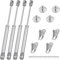 4 Pcs Gas Spring, 200N Pistons for Kitchen Doors Cabinet Door Hinges Lift Up for Kitchen Furniture Cupboard Wardrobe Soft Close Lid Support
