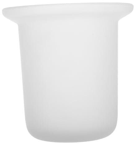 BESTYASH Toilet Cup with Frosted Surface Anti-Slip Design Material and Multifunctional Storage Rack for Bathroom Organization 4.45 Inch Holder for Toilet Brush and Accessories