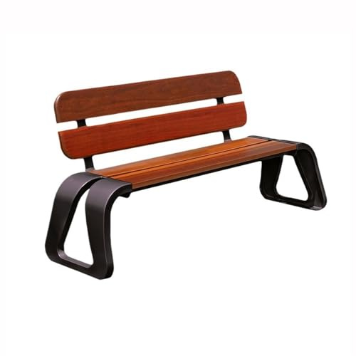 Dh2yjnbf3 Garten Dunkelbrauner Gartenstuhl Parkbank Quadratische Lounge Outdoor 160cm Sitzbank