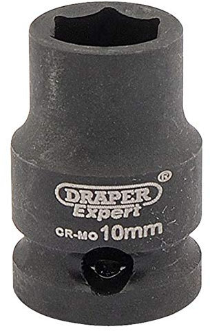 Draper 6869 3/8 Square Drive Hi-Torq 6 Point Impact Socket, 10 mm Size , Blue