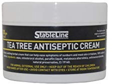 Trilanco Unisex's TRL4565 Stableline Tea Tree Antiseptic Cream, Clear, 100 g