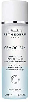 Institut Esthederm - Osmoclean - Struccante Alta Tollerabilità Occhi e Labbra - Bifasico - Struccante Delicato - Flacone 125 ml