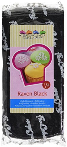 FunCakes Pâte à Sucre Noire 1 kg