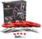 Rimsavers FELGENSCHUTZ & Styling Felgenschutzring Alu Felgen Ringe Felgenrandaufkleber Felgenstyling Rim Protector Guard Ringz Rimblades (Rot)
