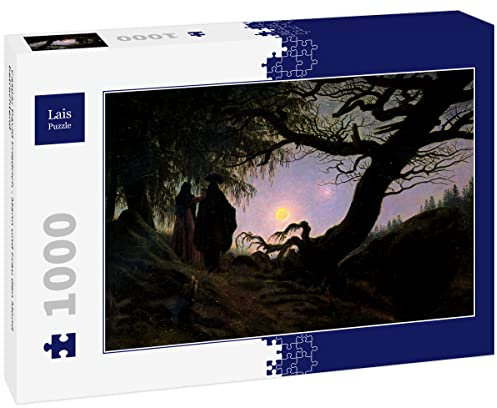 Lais Puzzle Caspar David Friedrich - Mann und Frau den Mond betrachtend 1000 Teile