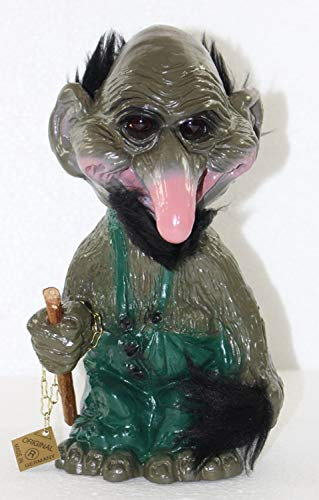 RAKSO Souvenir Wackel Figur Wurzelsepp groß Wackelfigur Deko Sammlerfigur Original mit beweglichem Kopf H 21 cm