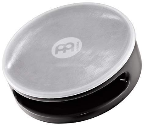 Meinl Percussion Mountable Cajon Snare mit 9,5mm-Gewindeanschluss - Trommel/Drum/Snare Drum für Cajon mit Silikon-Cover - Cajon Add-on/Cajon Zubehör - Siam-Eiche, Schwarz (MCS2-BK)