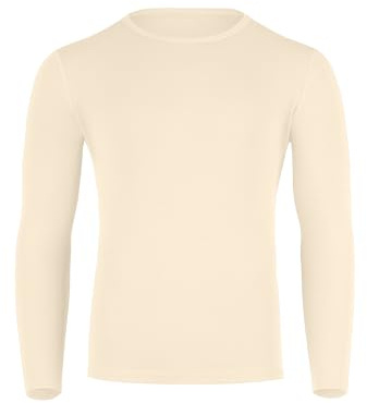 menique Herren 100% Merinowolle Langarmshirt, Slim Fit Thermo-Baselayer | Atmungsaktiv und geruchsresistent, körpernahes Unterhemd für Wandern Ski Outdoor Sport, weich und temperaturregulierend