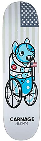 Skateboard-Deck Carnage 8.375 x 31.125, Mehrfarbig