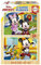 Educa 19287 2x16 Mickey & Minnie, Multicoloured
