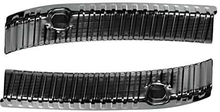 TLECTRIC Schutzblenden Kofferraum für Tesla Model Y 2020-2024 Ladekante Ladekantenschutz Edelstahl Zubehör Set 2-teilig (Schwarz)