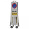 AUA SIGNALETIQUE -Kit Panneau Stationnement Interdit - B6M3 + Socle en Tissu à remplir avec du Sable ou Gravier (Kit Panneau Stationnement Interdit)