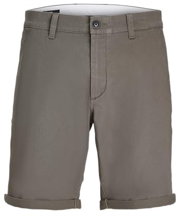 JACK & JONES Men's Bowie Jpstbowie Jjshorts Solid Sa Sn, Bungee Cord, S