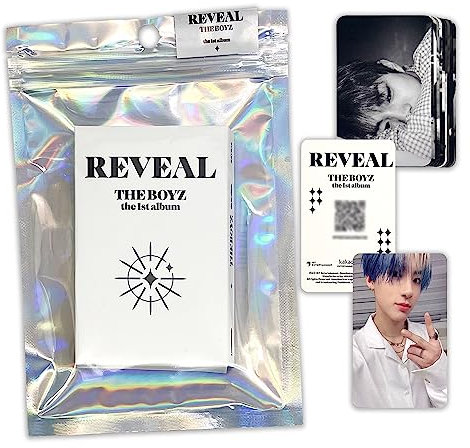THE BOYZ - 1ST ALBUM [REVEAL] (PLATFORM ALBUM - BOY VER.) Case + Mini Card(QR Type) + Selfie Photocard + Official Photocard + Digital Contents + 2 Pin Button Badges