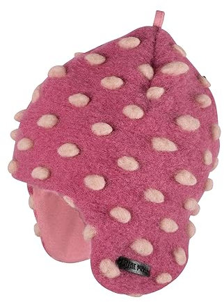Pure Pure Mütze Inka Walk pink/cremeKopfumfang in cm: 49