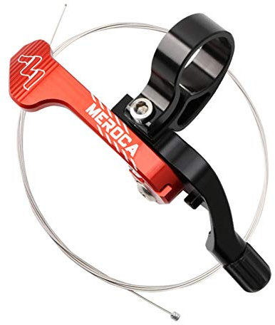 Einstellbare Mountainbike Sattelstütze, Dropper Remote Hebel, Bicycle Seatpost Lever Controller, Aluminiumlegierung Fahrrad Sattelstütze Dropper Fahrrad Sattelstütze Hebel Fernbedienung 22cm