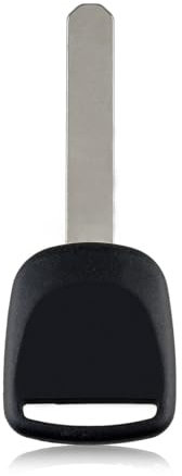 MACHSWON Uncut Ignition Transponder Key for Honda Civic CR-V 2003-2005 Element Odyssey S2000 - Pack of 1 Black