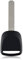 MACHSWON Uncut Ignition Transponder Key for Honda Civic CR-V 2003-2005 Element Odyssey S2000 - Pack of 1 Black