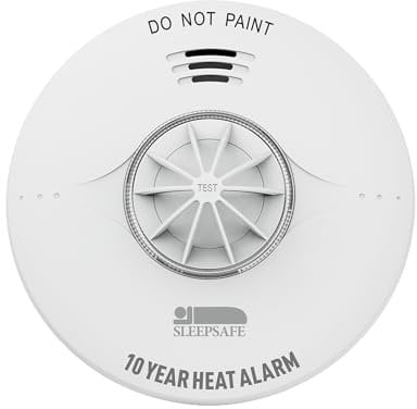 Arctic Hayes HT10L Interlinked Heat Alarm, White