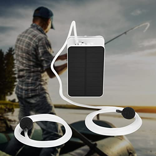 Kit de Pompe d'aérateur d'Oxygénateur à énergie Solaire pour étang de Piscine Extérieure Pompe Alimentée d'urgence pour l'oxygénation R Oxygénateur alimenté par Rgy