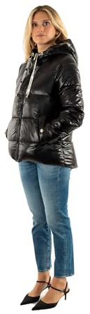 Morgan Damen 252-gmodou Daunenjacke, Schwarz M, 40