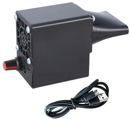 Soffietto elettrico per barbecue portatile soffiatore a carbonella, 16000 giri/min, camini soffiatore