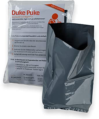 Dr. Paul Koch - Brechbeutel - Für Jede Alltagssituation - Perfekt für Unterwegs