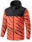 Vexuqedy Veste de pluie pour homme - Imperméable - Veste de transition - Respirante - Veste de course à capuche - Imprimé élégant - Coupe-vent - Veste de loisirs - Oversize - Confortable - Coupe-vent
