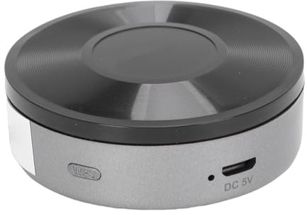 Zunate HiFi-Musikempfänger, Kabelloser Sound-Streamer mit Multi-Room-Unterstützung, Passend für Airplay 2,4 G WiFi für Android Spotify DLNA