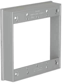 Hubbell-Bell 5407-0 Wetterfeste Kastenverlängerung, 10,2 cm x 10,2 cm