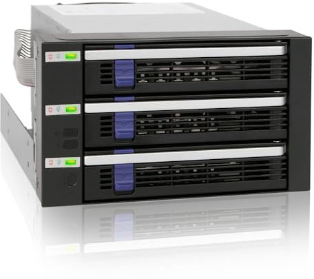 ICY DOCK SATA Hot Swap Backplane für 3X 3,5 (8,9cm) HDDs FatCage MB153SP-B