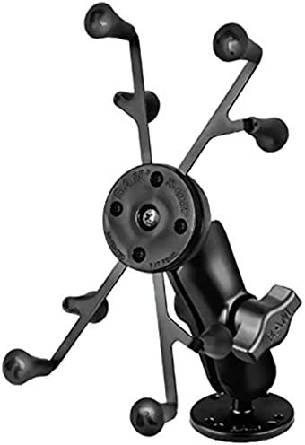 RAM Mounts (RAM-B-138-UN8U) Flat Surface Mount with Universal X-Grip Ii Holder for 7 Tablets Including the Ipad Mini 1-3 by NationalMounts