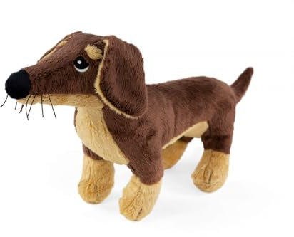 IKEA Stofftier SMASLUG Dackel Hund Kuscheltier - Plüschtier - 44cm lang
