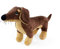 IKEA Stofftier SMASLUG Dackel Hund Kuscheltier - Plüschtier - 44cm lang