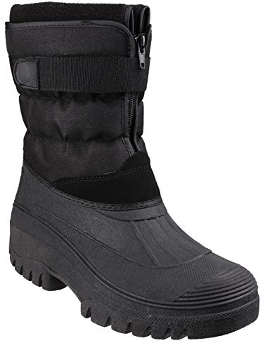 Cotswold Chase Touch Fastening and Zip up Winter Boot Female