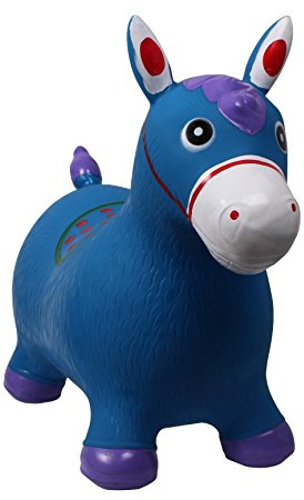 QHP Jumpy Horse Hüpfpferd (Blau)