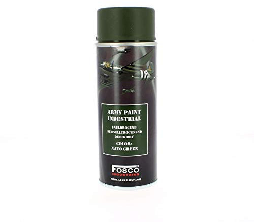 Vernice militare professionale Spray ml 400 Verde NATO