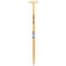 IDEAL Idealspaten 65011172 T-Stiel-Esche mit Beschlag/Kappe 85 cm, hell braun, 40 x 25 x 15 cm