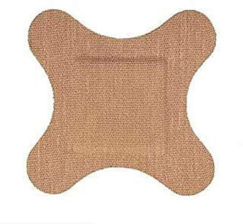 Hartmann Flex-Band Fabric Adhesive Bandages, Size 4-Wing (3 x 3), Box of 50