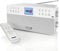 WDR-Radio - 8 Speichertasten für WDR-Sender - Fernbedienung - Bluetooth - Kopfhöreranschluss - Farbdisplay - Stereoklang - AUX-In - Silber - Digitalradio