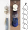 aoory über Die Tür Hut Racks Für Baseball Caps Huthalter Vertikal Halter Hut Display Rack Metall Schal Kleiderbügel Weiß