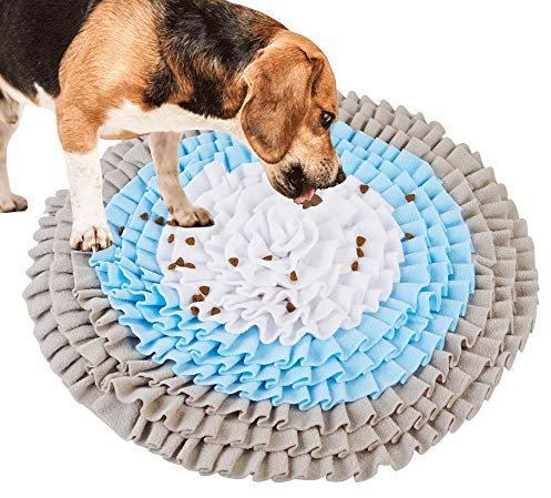 petphabet schnüffelteppich Hunde groß klein hundespielzeug Weihnachten Nasenarbeit, Spielzeug, Schnüffelmatte, langsames Füttern, Futterunterlage maschinenwaschbar Puzzle-Spielzeug