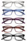 SKYWAY 5 Pack Lesebrille für Herren Damen, Blaulicht blockierende Brillen, leichte Blendschutz-Computerspielleser, lesebrille 2.5