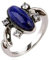 OUTLETISSIMO® Ring ELENA GILBERT TV-SERIE VAMPIRI AMULETO GOTHIC GRÖSSE 7 USA 14 ITA, Metall